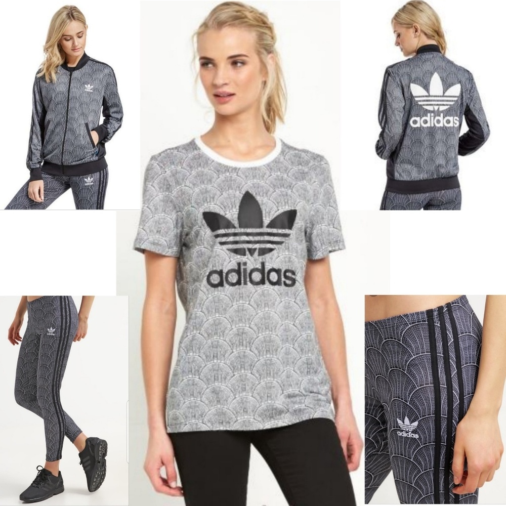 Adidas Originals Shell Tile 3pc. Jacket/leggings/t